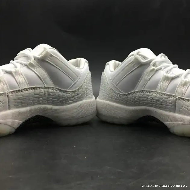 Official Maikesneakers Low White Heiress Frost Air 11 Jordan 897331-100 0420